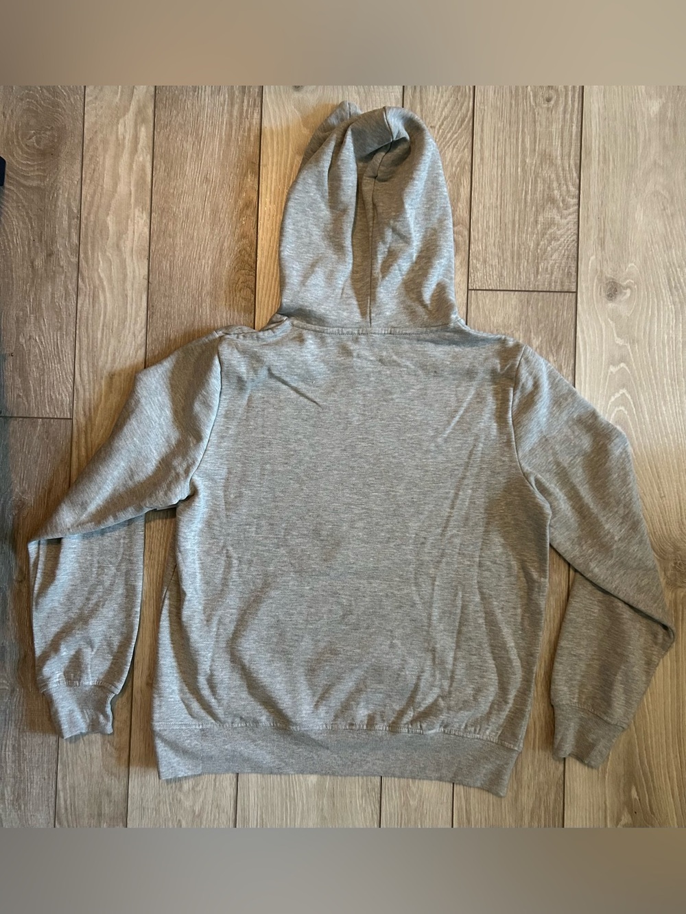 NWT Hallmark Channel #1 Fan Gray Sweatshirt Hoodie with Red Drawstring - Picture 6 of 7